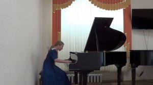 У.  Гиллок Вальс - этюд Соль мажор из цикла  "Золотая Вена" .  Исполняет Зиновьева Мария(4класс).