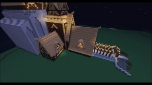 Minecraft Creations: Dragonsreach from Skyrim