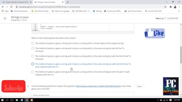 Coursera Java Programming: Solving Problems with Software Week 2 Solutions || Java Programming ???? смотреть онлайн