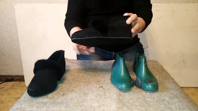 Тёплая обувь для стопы с боковой косточкой. смотреть онлайн