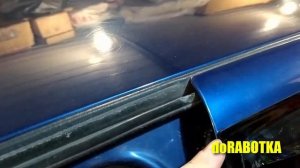✅ Поклейка ветровиков  (дефлекторов )на ВАЗ 2112  doRABOTKA
