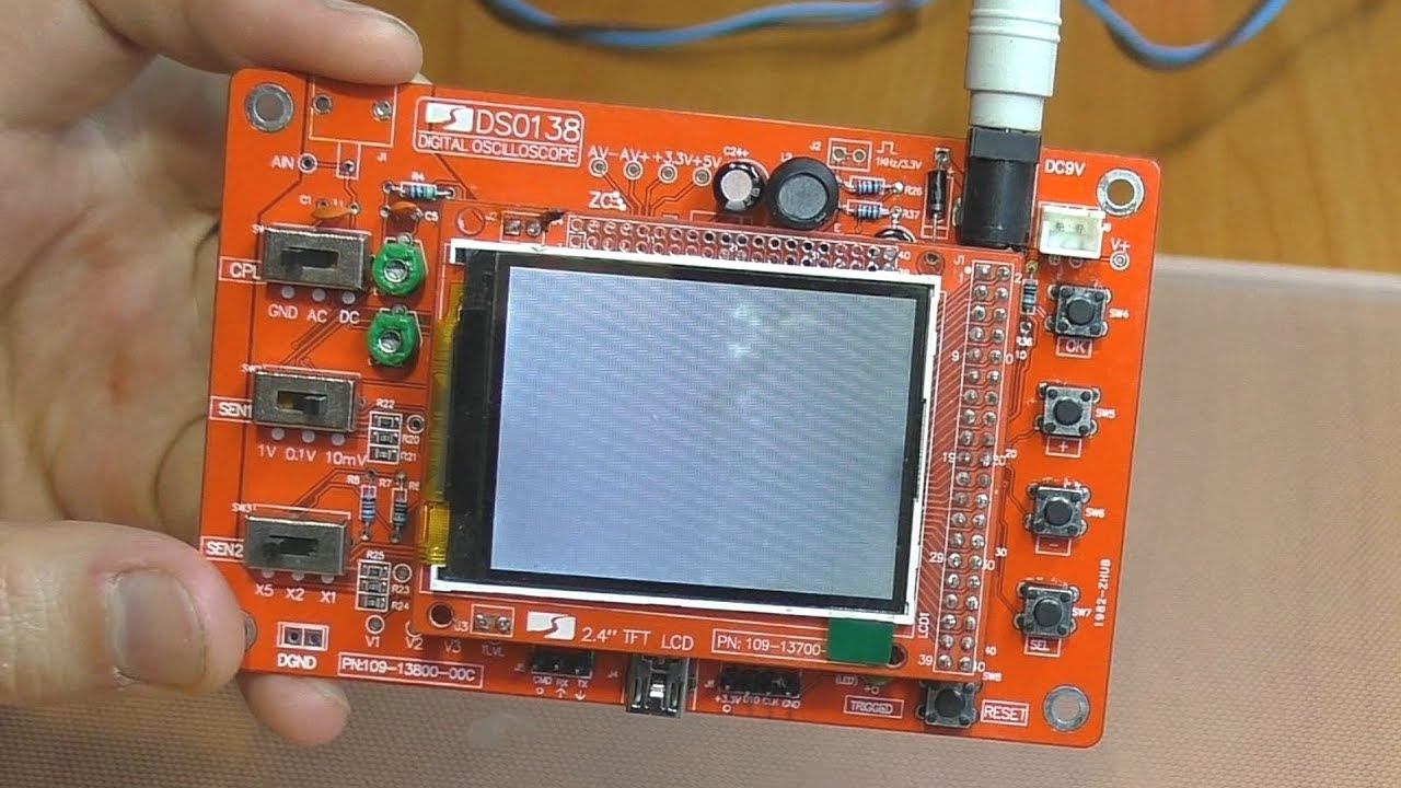 РЕМОНТ ДЛЯ ПОДПИСЧИКА: Не работает DIY осциллограф DSO138 / Белый экран