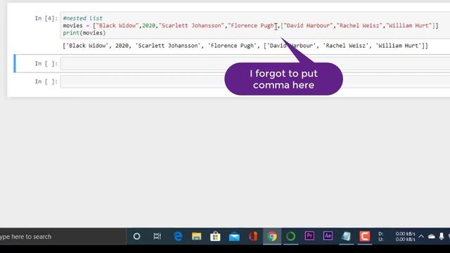 Python List And Nested List Part-1