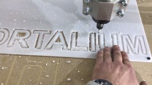 Фрезеровка полистирола на станке ARTISAN CNC 1K10 PRO