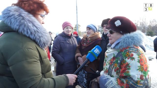 Праздник Масленицы в Электрогорске отметили на городском бульваре (11.03.19) смотреть онлайн