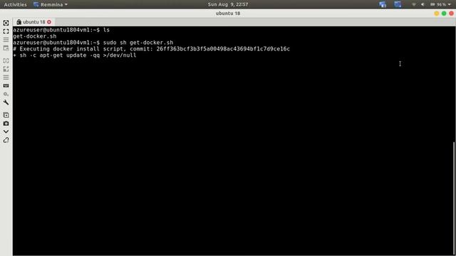 How to Install docker on Ubuntu using script смотреть онлайн