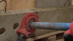 Сверление железобетона сверлильной машиной DIAM ML-180/3