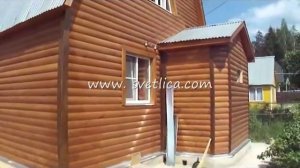 Отделка блокхаусом