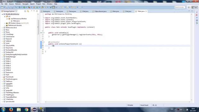 Petrosaurus: Jak vytvořit Minecraft plugin #52: API смотреть онлайн