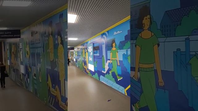 Nuova linea metro a Milano. Aeroporto di Linate, parcheggio #shorts