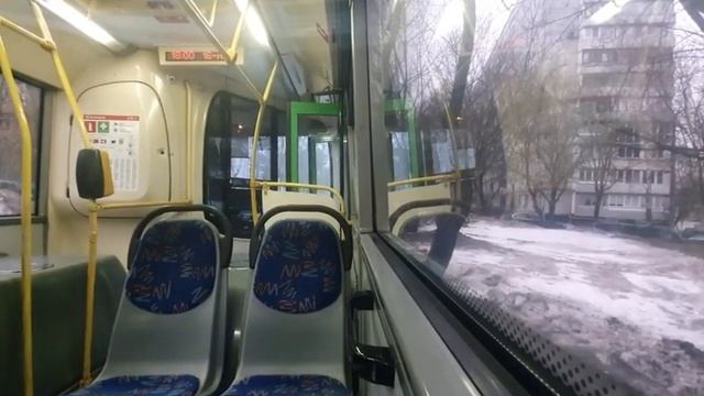 Поездка на автобусе Лиаз-5292.22 ( 2-2-2 ) №192355. Маршрут №Т от ул. Фомичёвой до Метро Планерная. смотреть онлайн