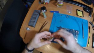 Простой ремонт видеокарты NVIDIA GTX 550 TI