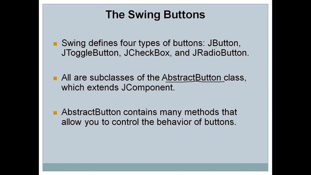 Adv Java session 22 swing components смотреть онлайн
