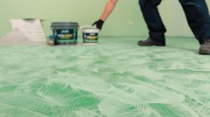 BOSTIK STIX A800 УКЛАДКА  LVT плитки на невпитывающее основание пола