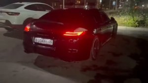 Panamera GTS выхлоп сток