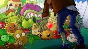 Plants vs Zombies. Бассейн ночь.