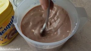 ДЕСЕРТ ИЗ РЯЖЕНКИ с несквиком без желатина