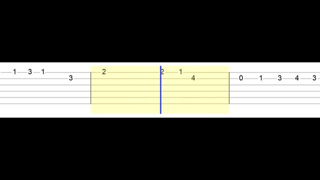Baldis Basics - Basics in Behaviour (Easy Guitar Tabs Tutorial)