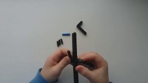 Как сделать складной пистолет из деталей LEGO Technic