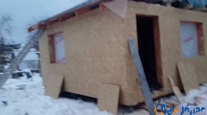 Пристройка к кирпичному дому