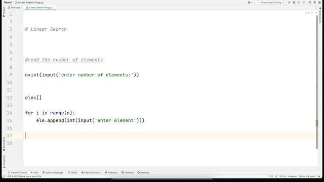 Linear Search | data structure | Searching -Sorting Techniques|Linear Search Program смотреть онлайн