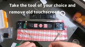 Bosch CTL636 integrated coffee machine touchscreen replacement.