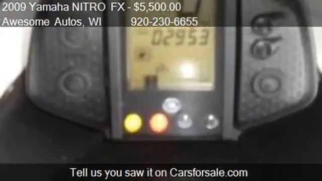 2009 Yamaha NITRO FX XTX for sale in Oshkosh, WI 54904 at A смотреть онлайн