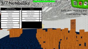 Messin' around with the Baldi's Basics Classic Mod Menu
