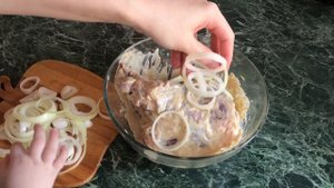 Маринованная баранина в духовке!
