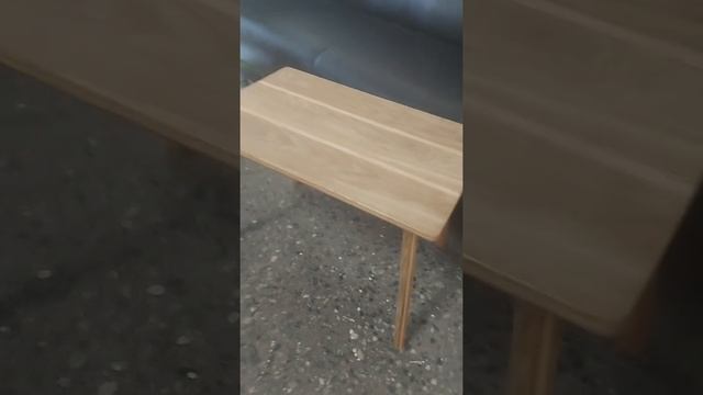 Журнальный столик массив дуба и бука #столикдуб# смотреть онлайн