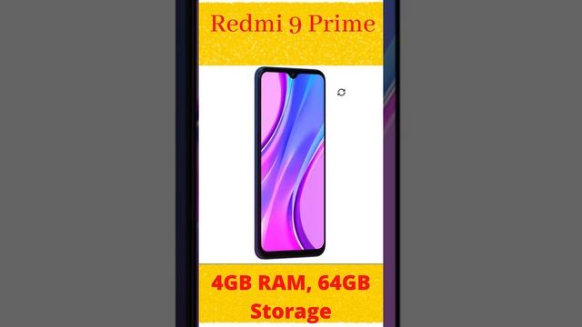 Redmi 9 Prime  | 4GB RAM, 64GB Storage  | HD+ Display & AI Quad Camera