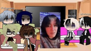 bsd react to Fyodor x chuuya