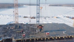 ЖК "Меридиан Юг" Тюмень. Динамика строительства. Январь 2022 г. Новостройки в Тюмени