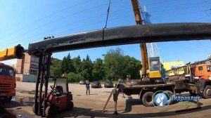 Демонтаж гидроцилиндра стрелы крана Ивановец