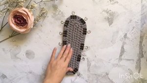 Домашние тапочки с резиновой подошвой своими руками