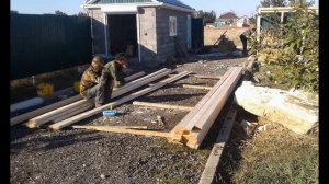 строим беседку часть-1