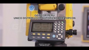 TUTORIAL TOPCON GPT 3000 (6/10) COLECTOR DE DATOS - LEVANTAMIENTO