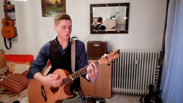 Куба - Гранитный цех, рок позитивчик на гитаре. Кавер:А. Зименс.Супер Песня На гитаре (Акустика) Ро смотреть онлайн