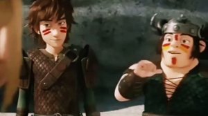 иккинг и Астрид в клипе без тебя