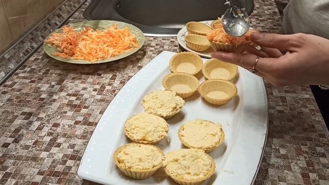 Две бюджетных  начинки для тарталеток! Начинка в тарталетки.