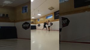 Boxing training! Жёсткая отработка на мягком полу. Ноги горят, кипят и отваливаются!