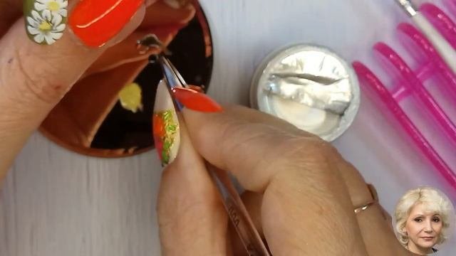 Рисовашки.  Рисуем ромашки.  Очень простая техника