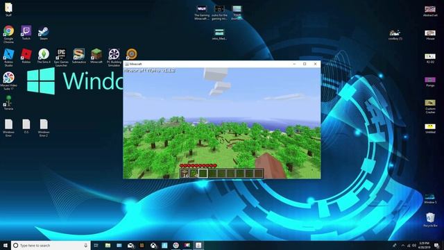 THE FIST VERSION of MINECRAFT Java New Survival Sieries (Old Minecraft) смотреть онлайн