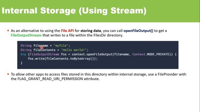 Android Data Storage & Access Part 1: App-Specific Data & Shared Preferences