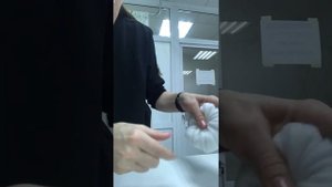 Как сшить снежок своими руками, снежок из офиса, шарик из флиса своими руками