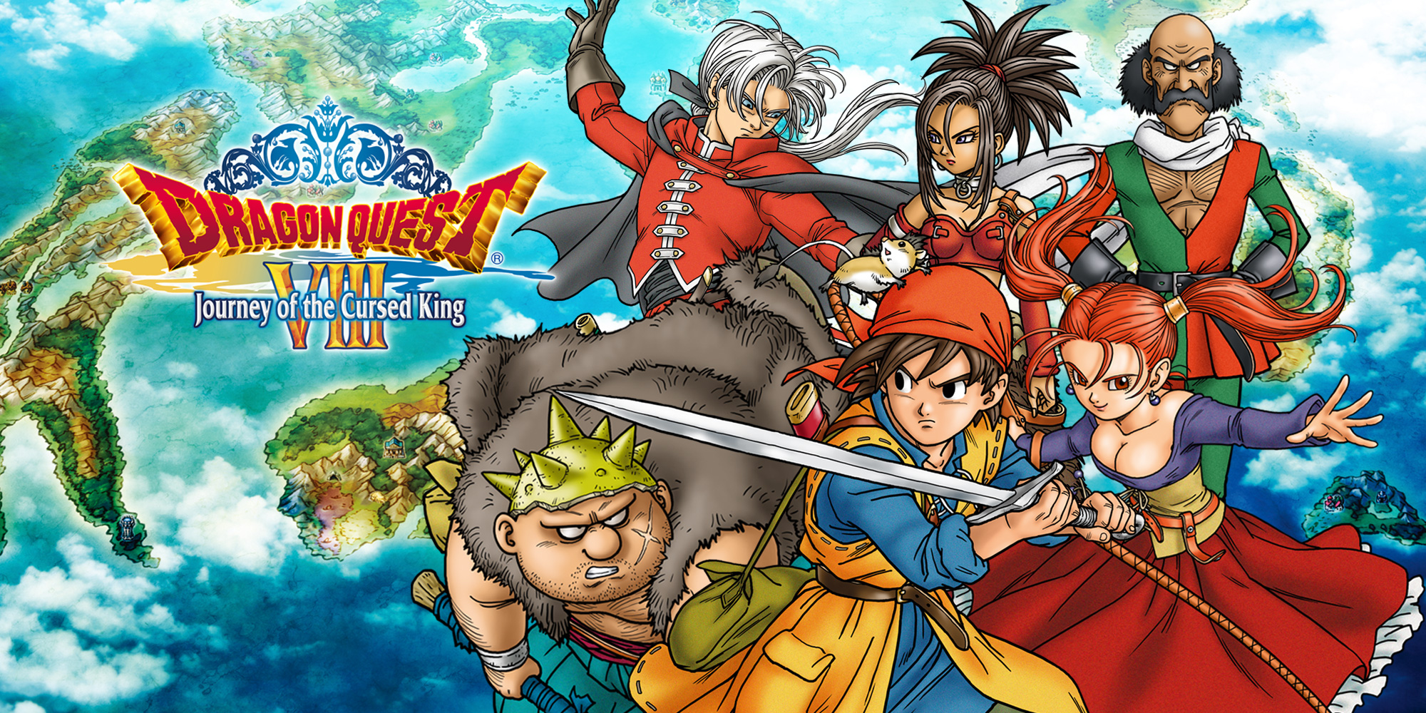 Dragon Quest VIII прохождение часть 1 - Начало игры Босс Гейзер и хрустальный шар