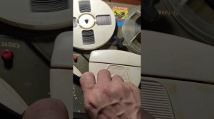 винтажная ламповые магнитофон Яуза 5 второго класса 18.11.22г.