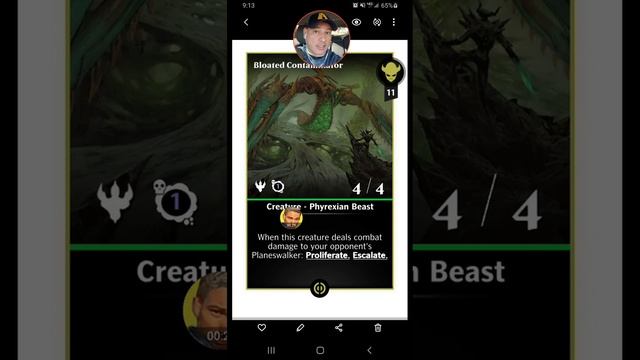 Magic Puzzle Quest: All Will Be ONE :  Bloated Contaminator Chase Card?