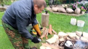 Черновая плавка свинца. Очищаем свинец от примесей.