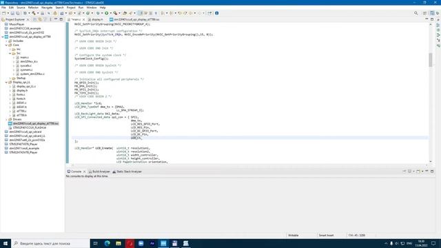 Подключение дисплея ST7789 к микроконтроллеру STM32 по SPI c DMA без HAL: явное преимущество DMA